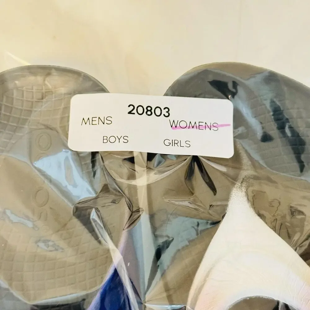 OOFOS Sandals Womens 7 Multicolor Ombre Thong Recovery Comfort Flip Flop Shoes